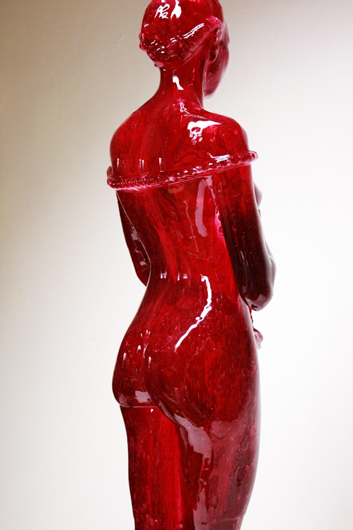 Joseph Marr Cherry Laura candy sculpture