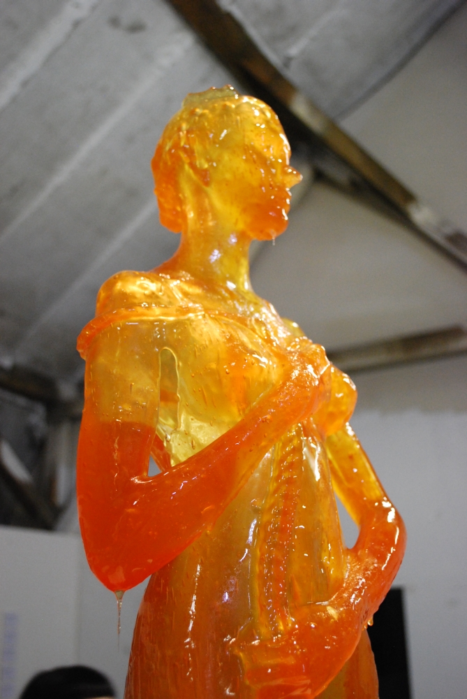 Joseph Marr Fanta Laura candy sculpture