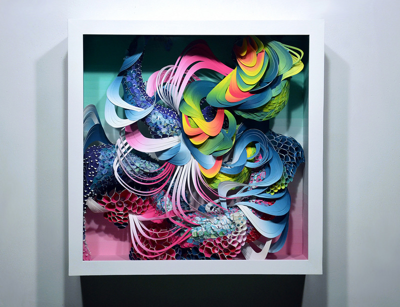 Crystal Wagner, sculpture, paper, installations