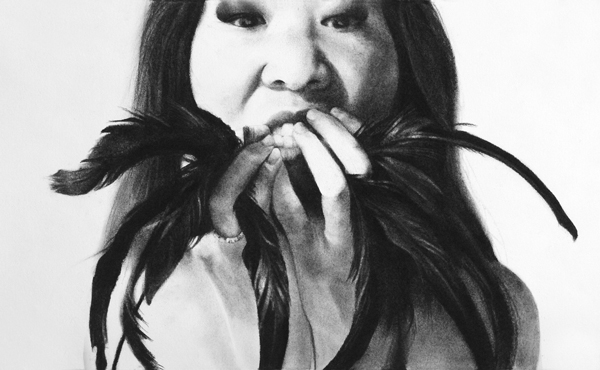 Stephanie Inagaki Murder of Crows b Drawing Metamorphosis