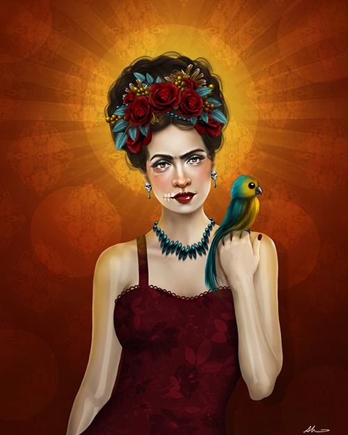 Frida Kahlo Aunia Kahn