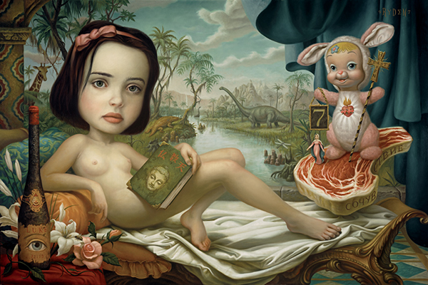 Mark Ryden Pop-Surrealism Surreal symbolism lowbrow oil painting 
