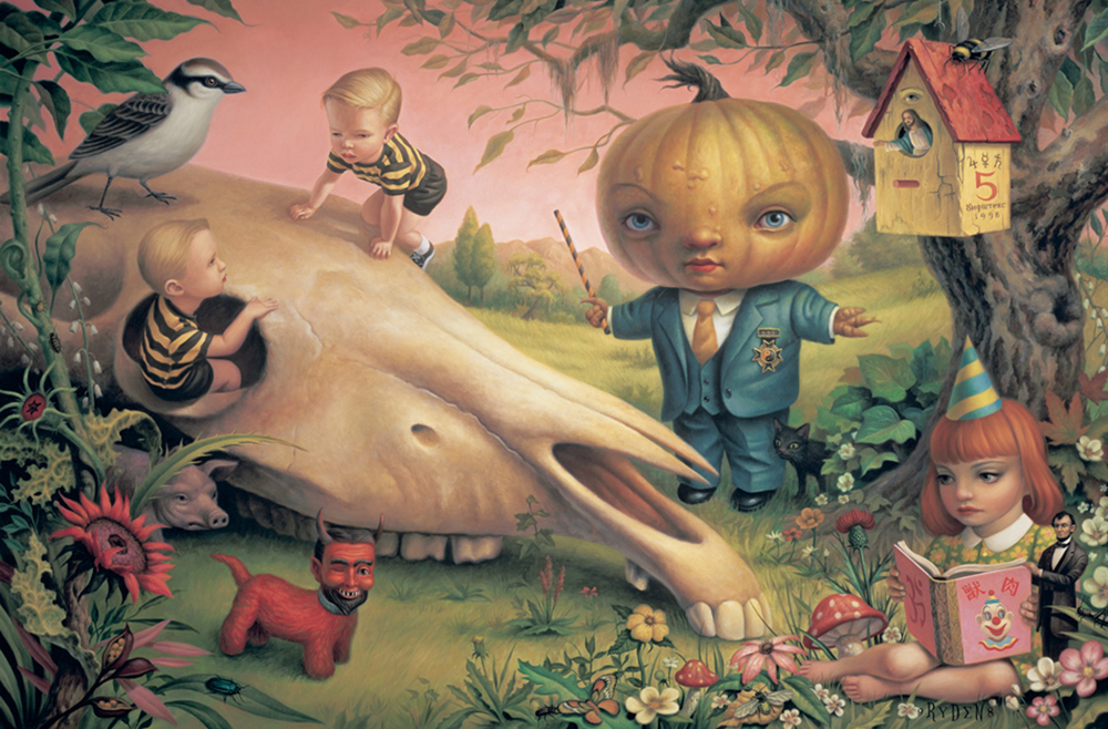 Mark Ryden Pop-Surrealism Surreal symbolism lowbrow oil painting
