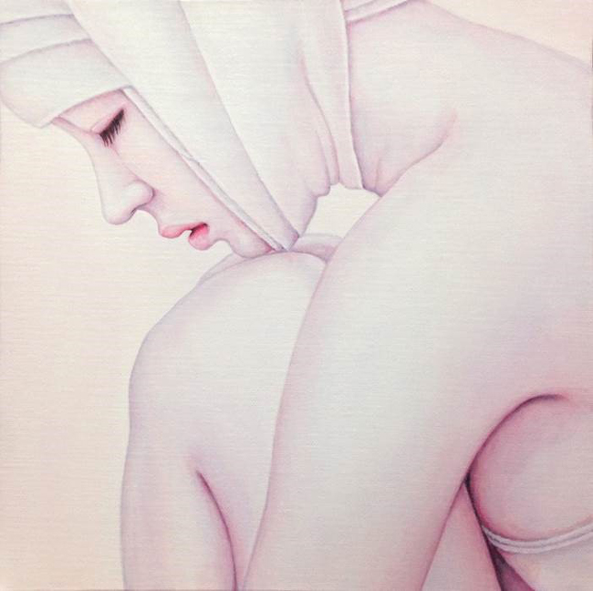 Kwon KungYup - shell - La Familia - Thinkspace 10th Anniversary Show - art exhibition preview by beautiful bizarre