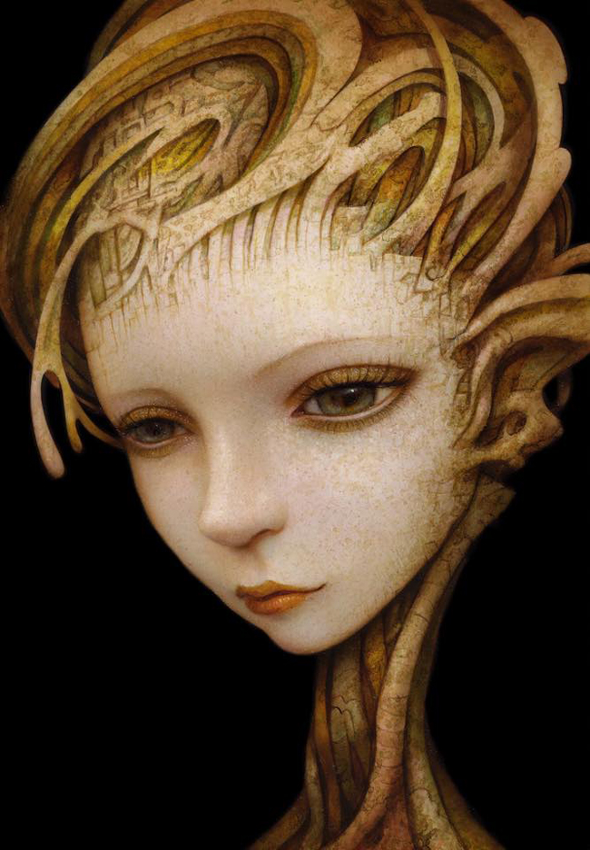 by Naoto Hattori - A part of Baker + Hesseldenz' 2015 Portraiture show. Learn more about the show on Beautiful Bizarre's website