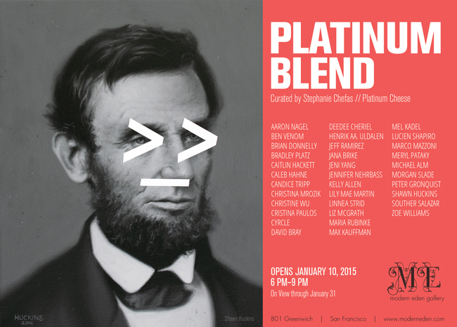 Platinum Blend at Modern Eden Gallery San Francisco - Platinum Cheese - art exhibition preview by beautiful bizarre