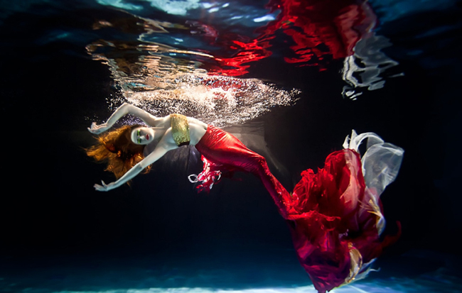 Rafal Makiela - Surreal Underwater Fashion Photography