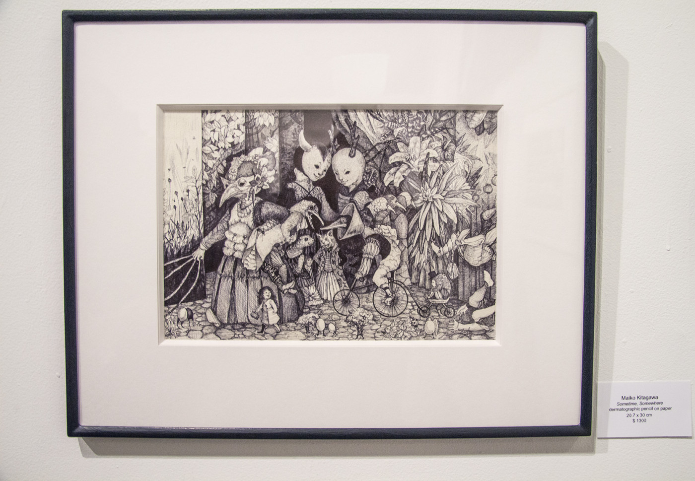 Maiko Kitagawa, Bleicher Gallery, Grayscale Wonderland