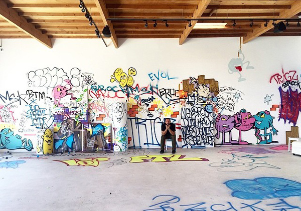 Mural - Street Art - Live Painting - Grafitti - Open Walls @ DAX Gallery Costa Mesa - art in OC