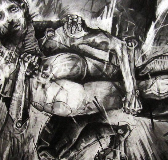 Expressive charcoal portraits by Joseph Loughborough