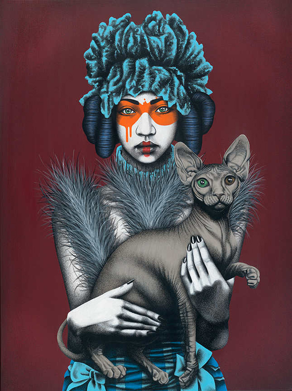 "Canine Feline" by Fin DAC @ CAVE Gallery