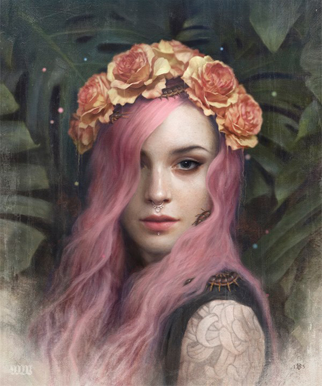Tom Bagshaw - The Haven Gallery Inaugural Exhibition - preview by beautiful.bizarre