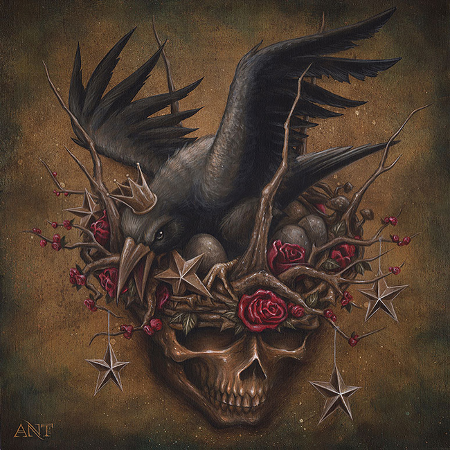 "The Crow's Nest" by Anthony Clarke - LAX/LHR - Thinkspace x StolenSpace Gallery (London)