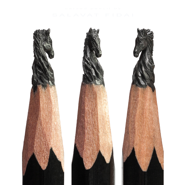 Salavat Fidai's Pencil-Tip Micro-Sculptures