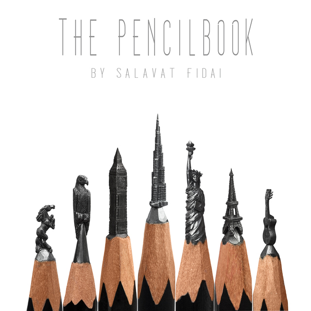 Salavat Fidai's Pencil Tip Micro Sculptures