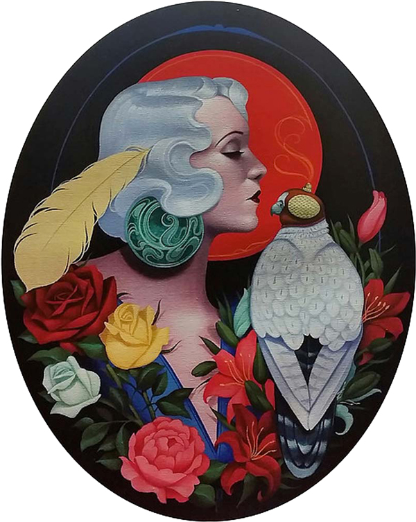 Gustavo Rimada, 'The Falconer' @ Haven Gallery - via beautiful.bizarre