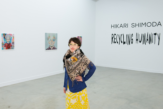 Hikari Shimoda: Recycling Humanity @ Corey Helford Gallery