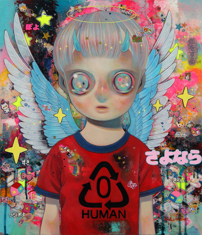 Reishi no Tenshi (Angel of History) by Hikari Shimoda @ Corey Helford Gallery via beautiful.bizarre