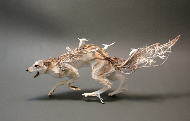Ellen Jewett surreal animal sculptures 