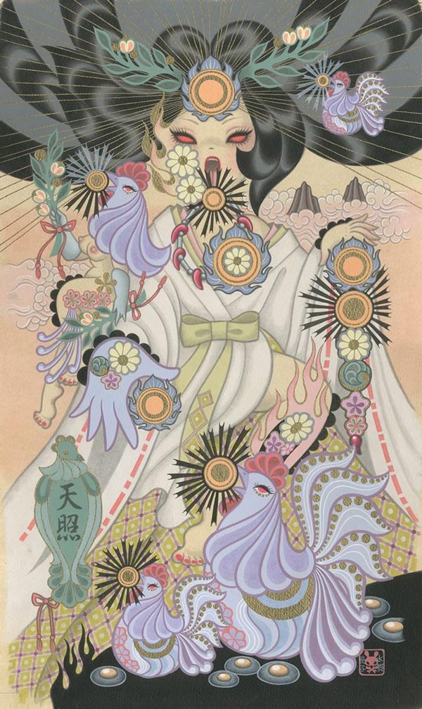 Junko Mizuno: "Takarabune" at Gallery Nucleus - via beautiful.bizarre