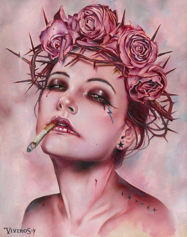 Brian Viveros, Music Box II @ Haven Gallery - via beautiful.bizarre