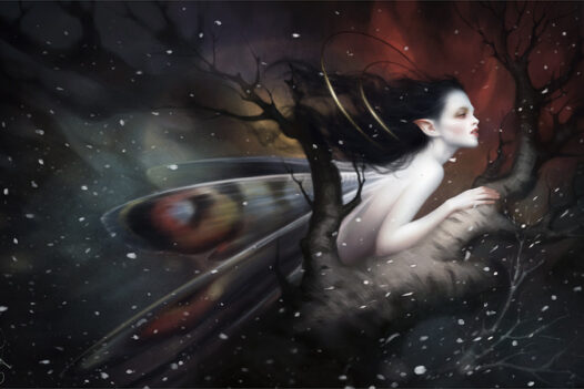Snowfall Melanie Delon