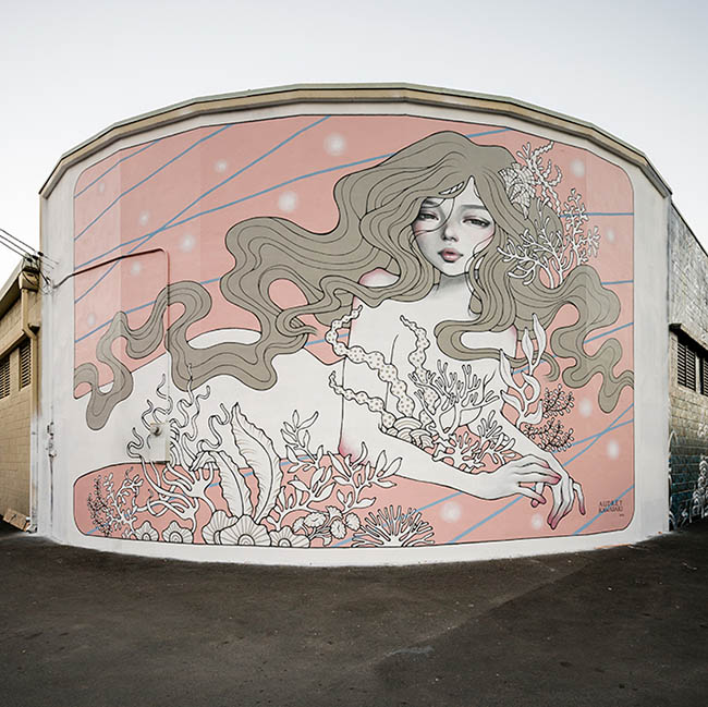 Audrey Kawasaki Murals