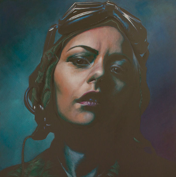 figurative painting, The Protagonist, Kathrin Longhurst, painting