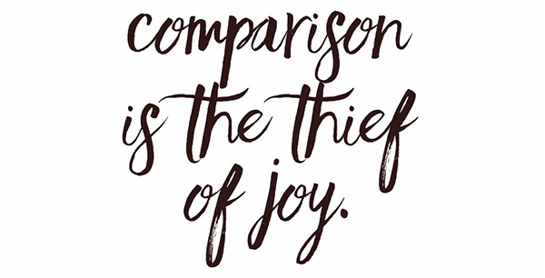 comparison is the thief of joy printable