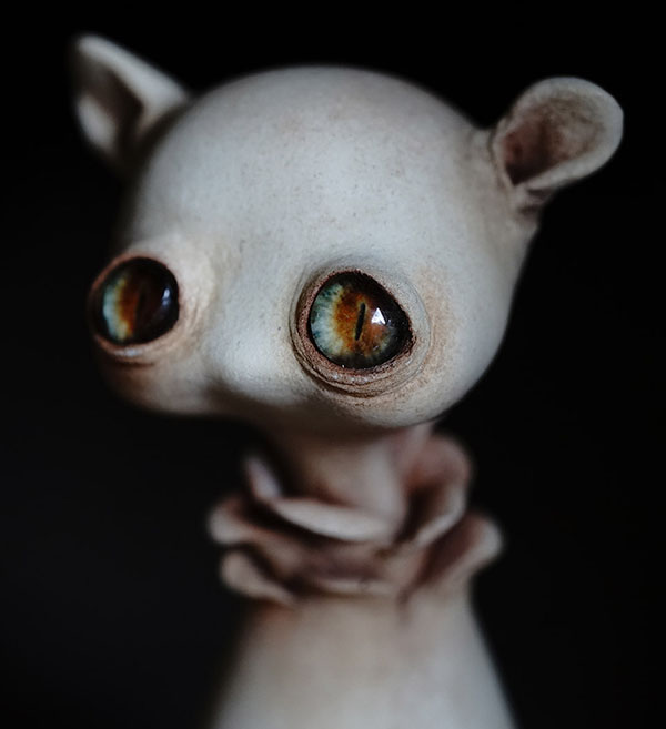  Mahlimae otherworldly art doll sculptures - How do you market your art to gain recognition from galleries and collectors?