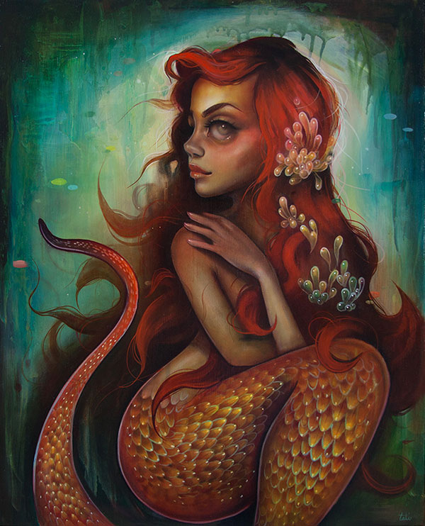 Tatiana Suarez art mermaid 