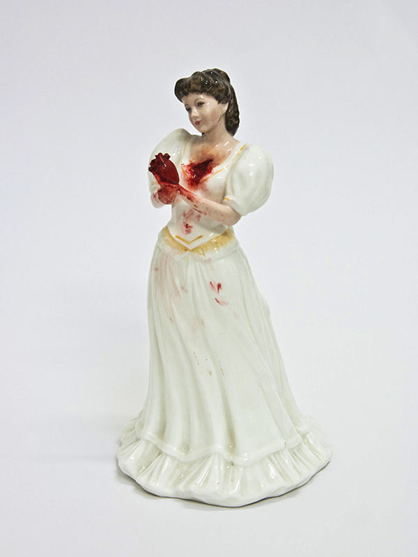 Jessica Harrison porcelain macabre sculpture 