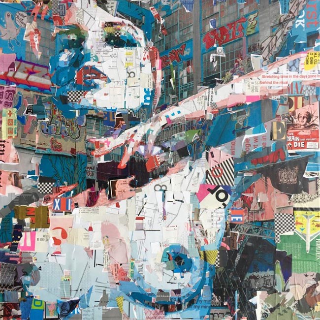 Derek Gores fashion nude collage art Have you changed your initial field/medium since beginning your artistic journey?