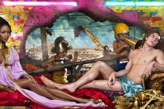 David LaChapelle Naomi Campbell Consumerism Environment Rape of Africa