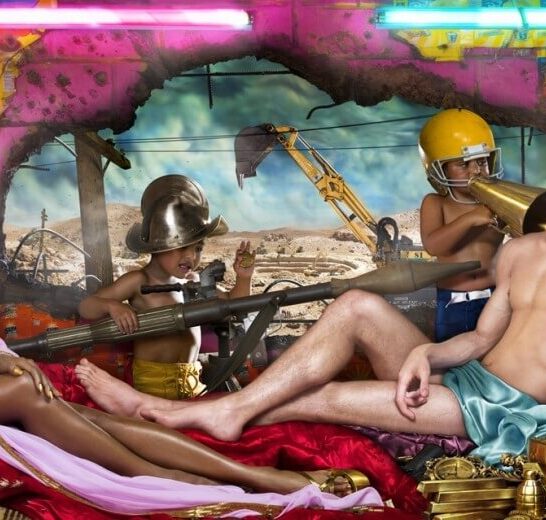 David LaChapelle Naomi Campbell Consumerism Environment Rape of Africa