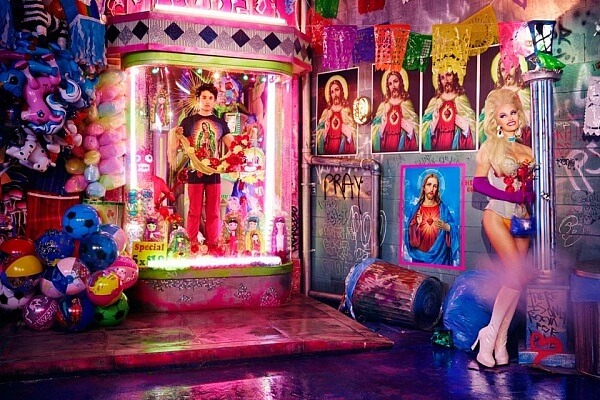 David LaChapelle Pamela Anderson Religion Carnival Flaunt Magazine