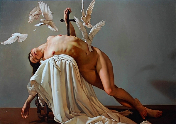 Roberto Ferri surreal figurative nude art