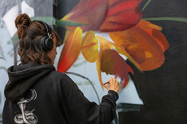 Environment, activism, street art, mural