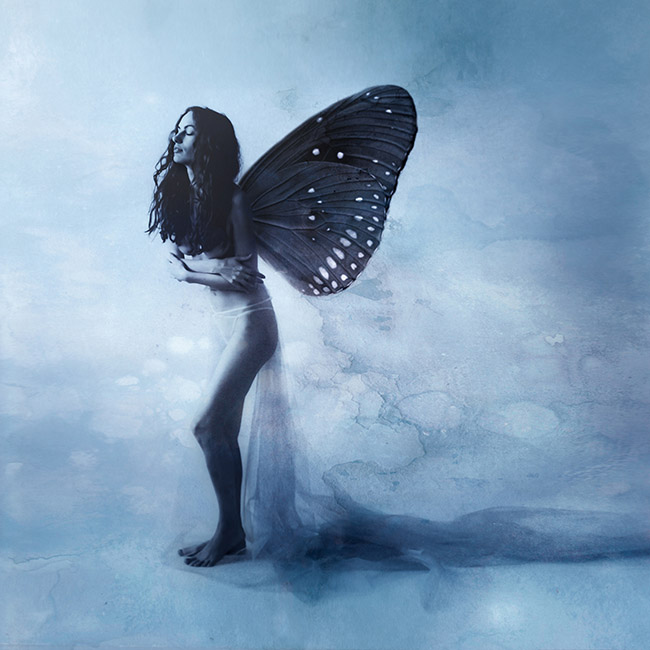 Aliis Sinisalu nude woman with butterfly wings photography