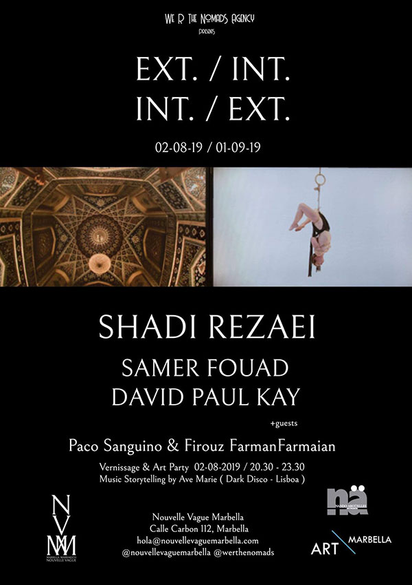 EXT./INT. INT./EXT. Marbella show at NVM gallery poster
