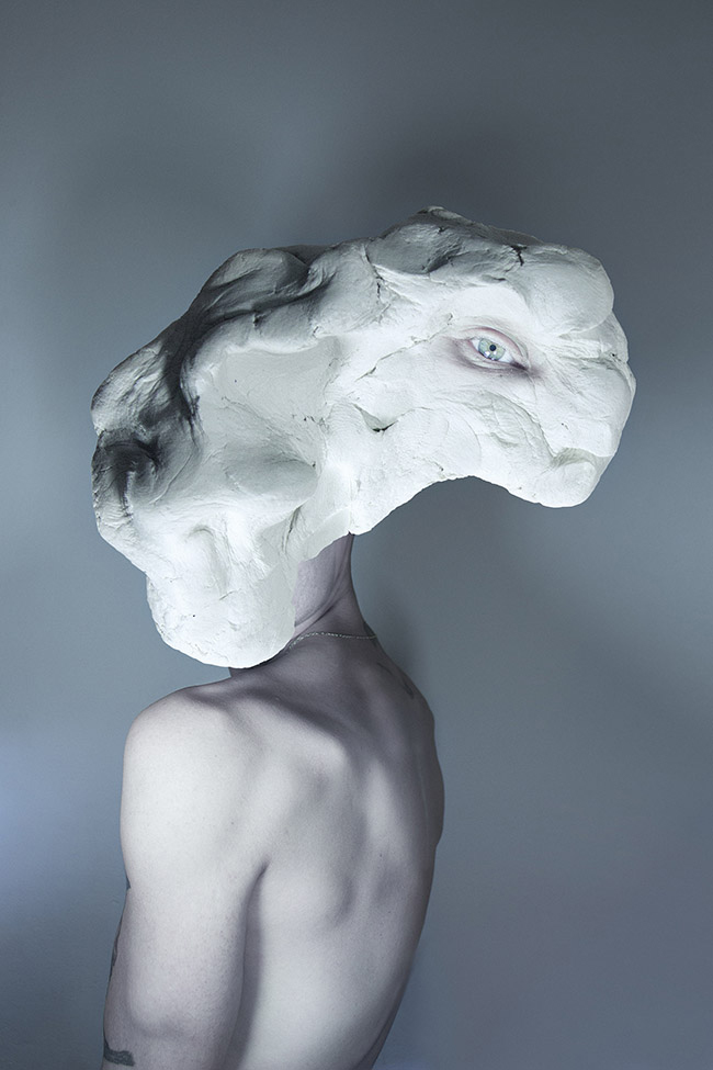 Pablo Sola surreal sculpture portrait photography 