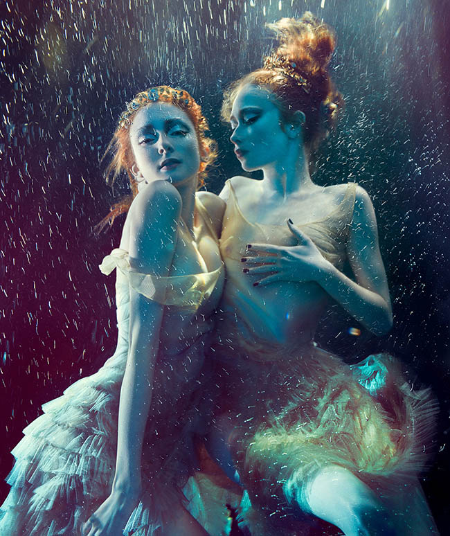 Zena Holloway underwater portrait photography 