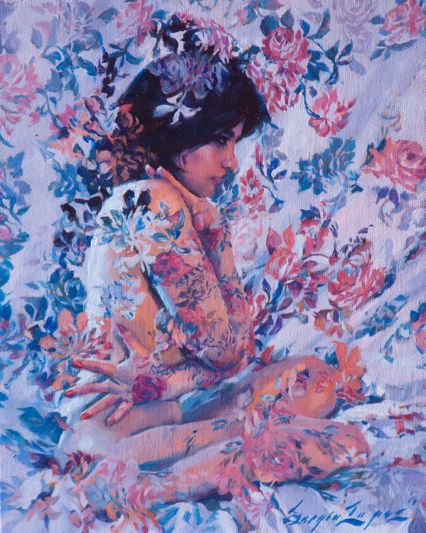 Sergio Lopez nude painting