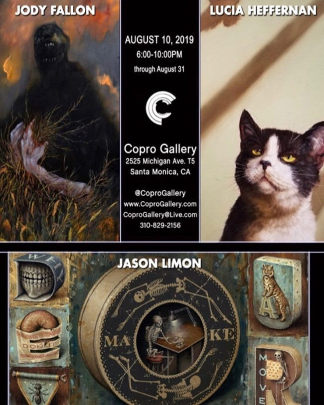Copro Gallery advert Jason Limon Lucia Heffernan Jody Fallon