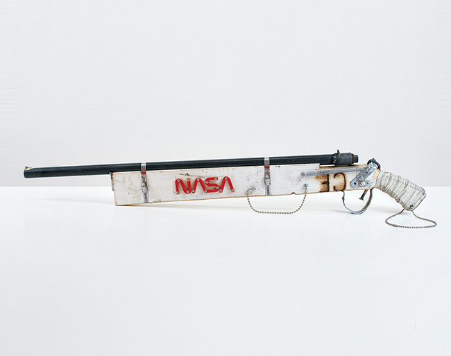 TOM SACHS nasa gun sculpture and design 