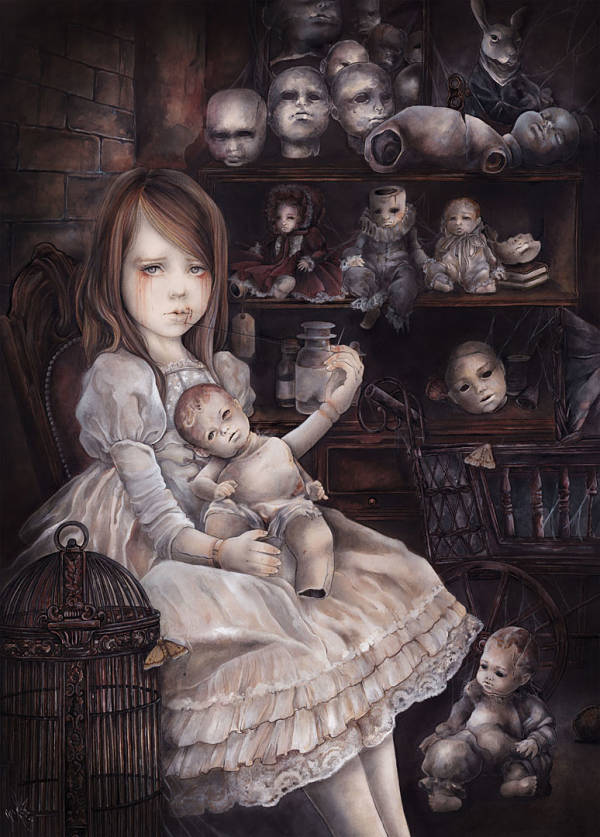 Yuriko Shirou, "The Dark Room" Casa de Muñecas II (Doll House II)