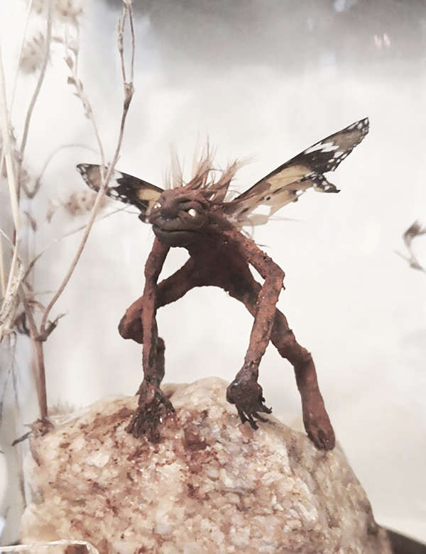fairie sculpture artist Nickas Serpentarius