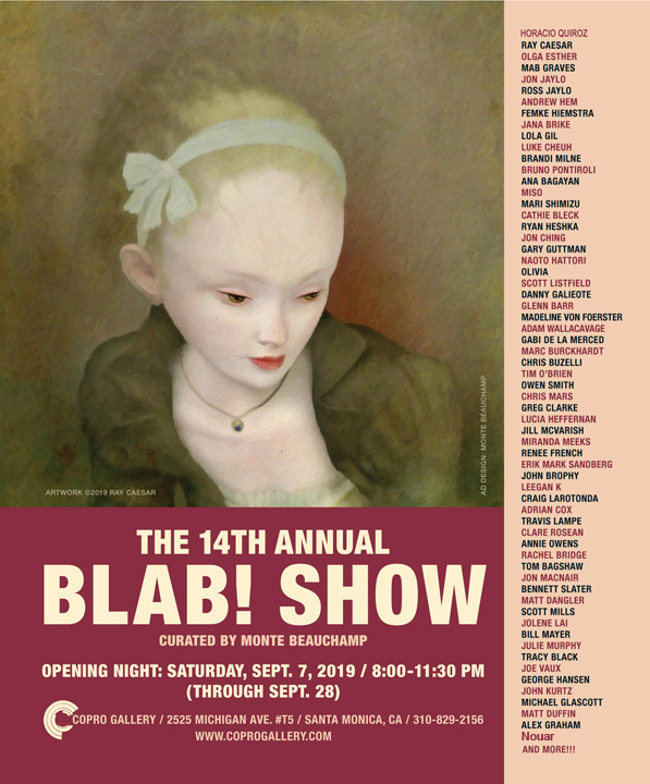 Copro Gallery BLAB 14th exhibition promo