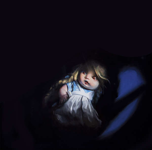 Thomas Wharton Whatever Happened to Baby Jane doll painting 
