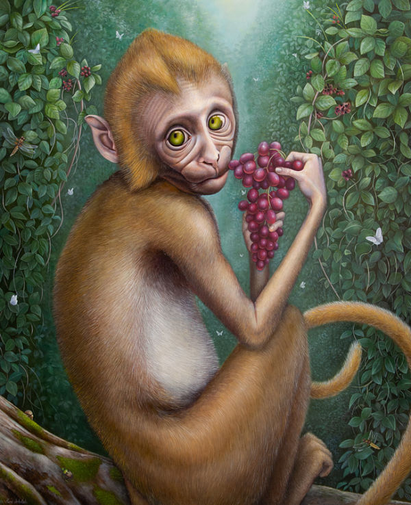 Jean-Pierre Arboleda monkey painting